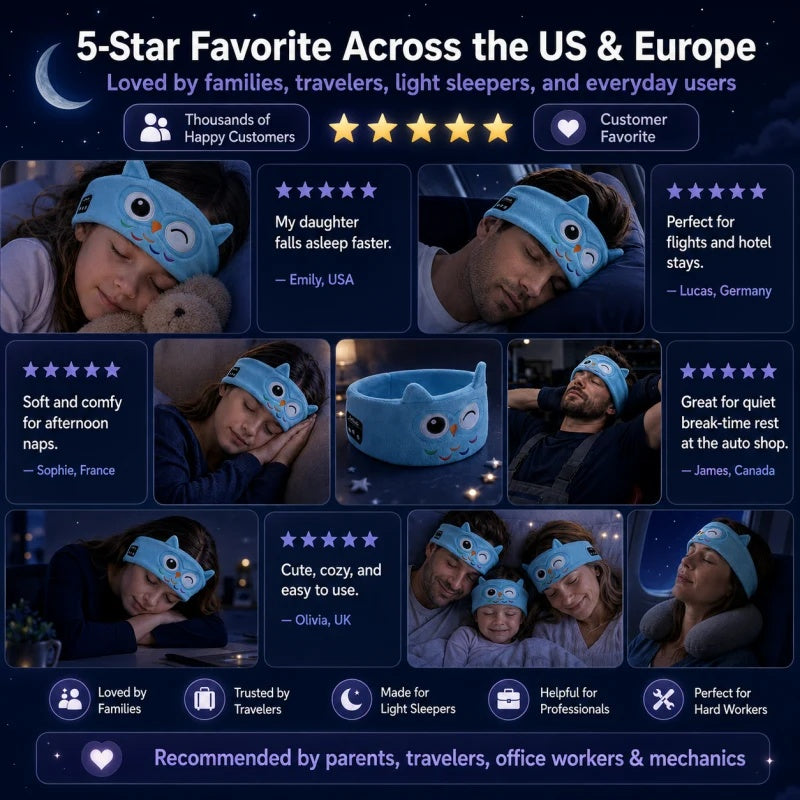 Kids Wireless Bluetooth Sleep Headband